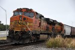 Tied down grain train